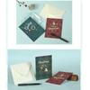 Christmas Greeting Card Creative Folding Gratitude Blessing Message Small Card Children's Birthday Invitation  6 In 1 Sets YNH-2202