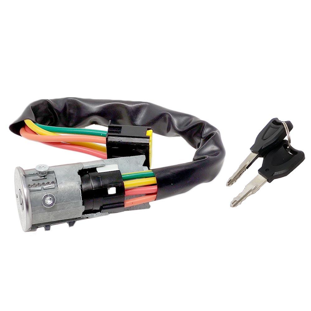 Выключатель замка зажигания и стартера + 2 ключа для Renault Clio1998-2005 MEGANE SCENIC MK1 1996-2003 7701471220 7701471098