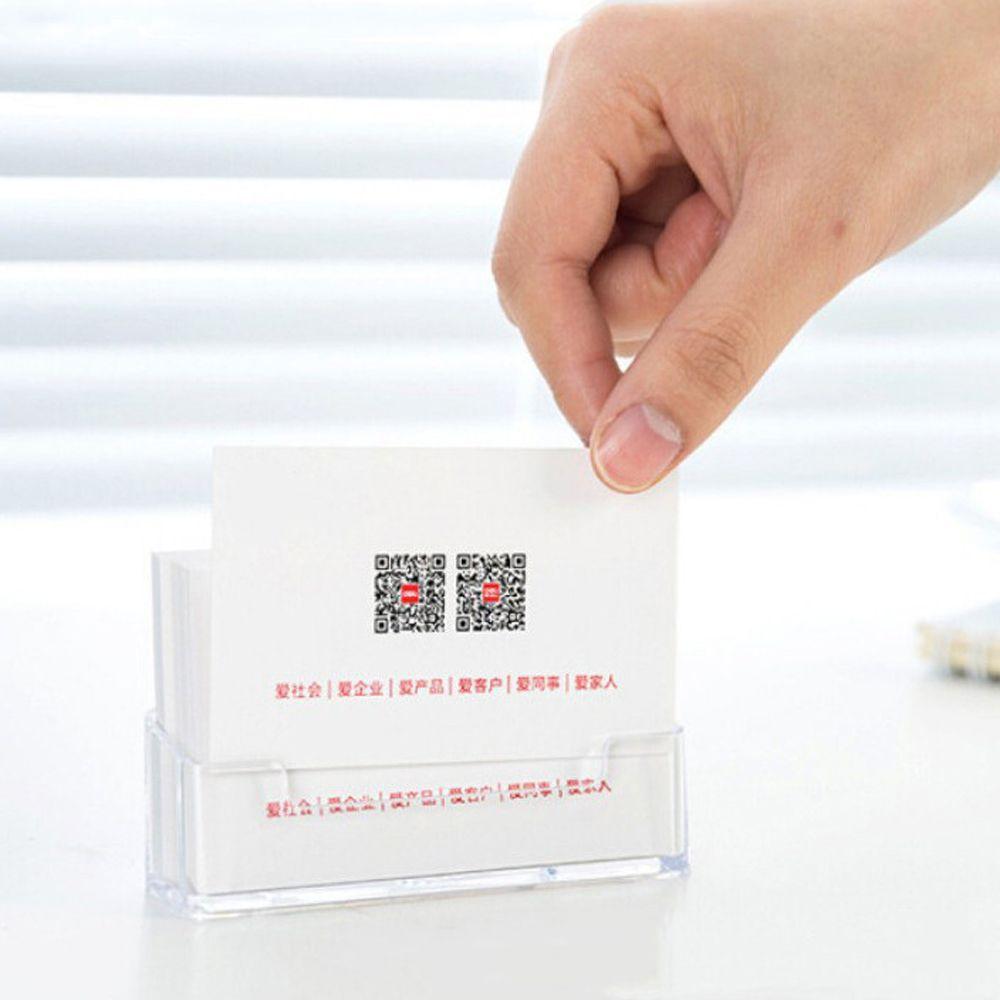 Стенд для хранения Стенд для демонстрации карточек Держатель для визиток Настольный Держатели для бизнеса Настольный Ящик для хранения