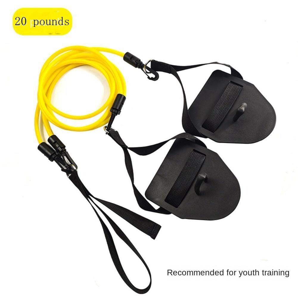 Сетчатая веревка сопротивления Эспандеры Тренажер для рук для плавания Тренировочное силовое оборудование для наземного плавания