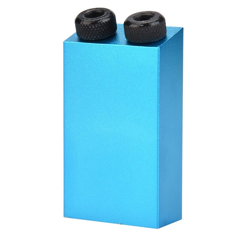 34pcs 15° Drilling Angle Pocket Hole Jig Kit Inclined Hole Fixture Dowel Joinery Kit For Carpenters