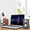 Компьютерные колонки с питанием от USB, объемный звук, деревянные настольные проводные громкоговорители, бас-стерео сабвуфер