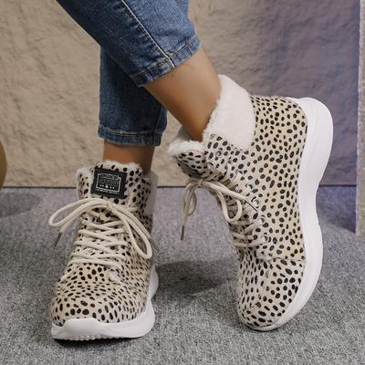 Ботильоны больших размеров Осень/Зима 2025 женские с круглым носком на шнуровке на платформе ботинки в повседневном стиле женские ботинки