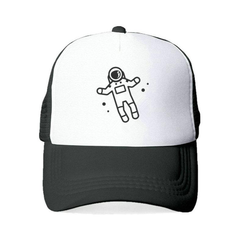 Повседневные шапки космонавтов Snapback, унисекс, череп, космонавт, папа, шляпа, регулируемая бейсболка космонавта, посадка на Луну, YY431