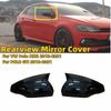 Pair M Style Rear View Mirror Covers For VW Polo 6 MK6 AW 2018- & For Volkswagen POLO GTI 2018- Mirror Caps Shell
