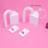 2Pcs Hinge 360 Degrees Lock Stopper Pinch Hanging Security Guard Children Protector Living Room Supplies Household
