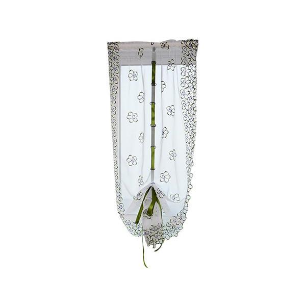 1 шт., подъемная занавеска в Риме, экран с вышивкой, честность, занавеска с бабочкой, романтическая домашняя занавеска на липучке