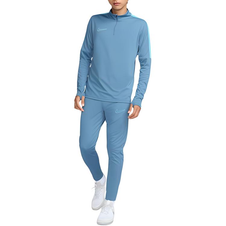 Nike T Shirts Men's Blue Stand Collar DX4301-429