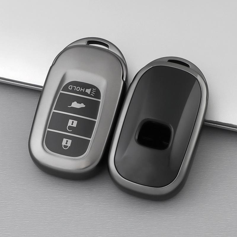 Чехол для ключа Honda: Подходит для Civic, Accord, CRV, Haoying, Guandao, Inspire, URV, Envix (10-е поколение)