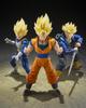 TAMASHII NATIONS Dragon Ball Z Super Saiyan Vegeta 135mm PVC ABS Painted Action Figure S.H.Figuarts <Dangerous Pride> Approx. &