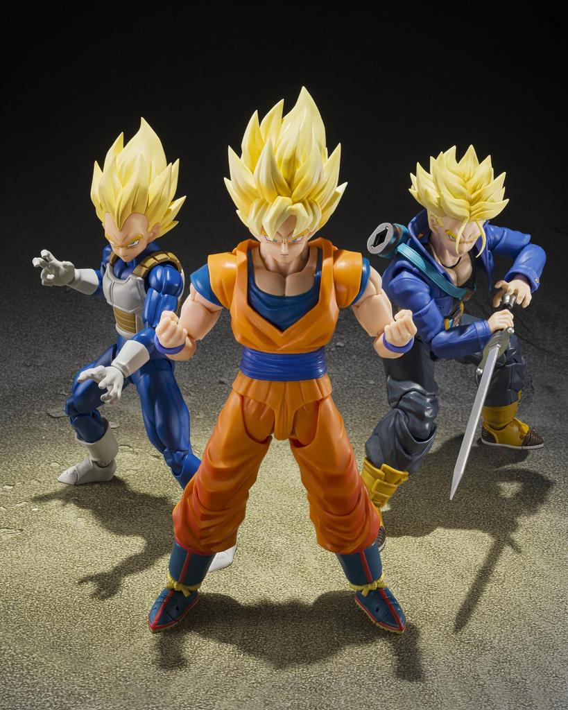 TAMASHII NATIONS Dragon Ball Z Super Saiyan Vegeta 135mm PVC ABS Painted Action Figure S.H.Figuarts <Dangerous Pride> Approx. &