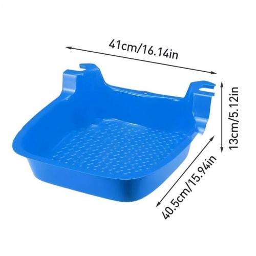 Usptalie Foot Washing Bucket, Non-Slip Pool Foot Bath - Large Portable Tub with UV Resistant Design, Perfect for Seniors, Kids, Beach, and Deck Use