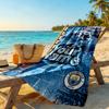 Haaland Customize Your Name Beach Towel High Absorbency Quickdry Ideal For Travel Outdoor Swim Pool Yoga Surf Camping Hiking Gym Gift Holiday