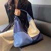 Patchwork Canvas Bag Women Shoulder Bag