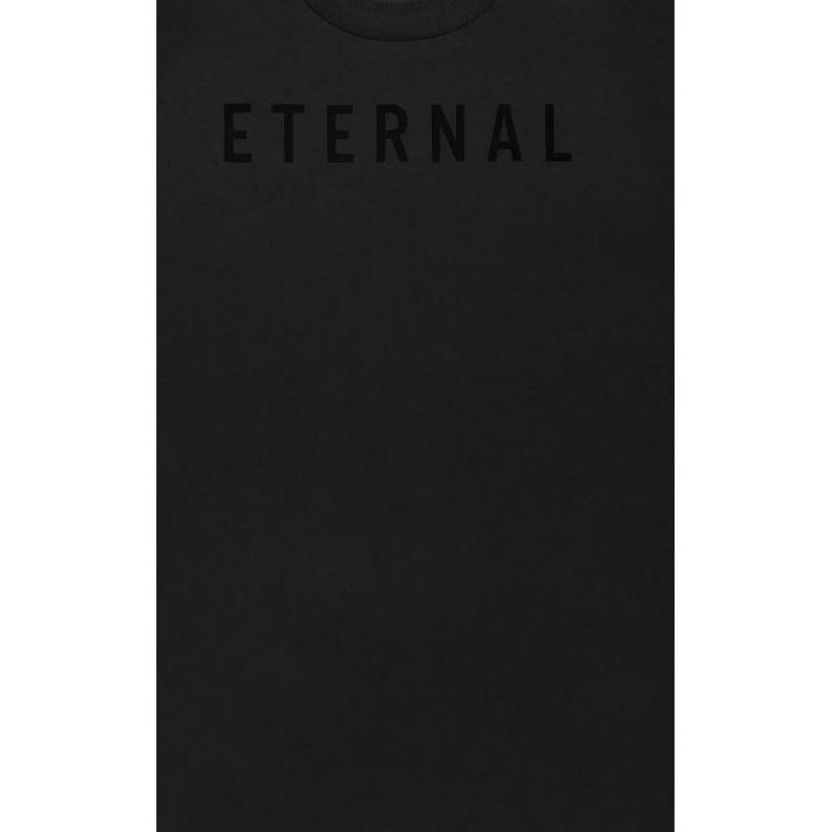 Fear of God Футболка Eternal с короткими рукавами, черные топы унисекс FGE50-001AJER-001