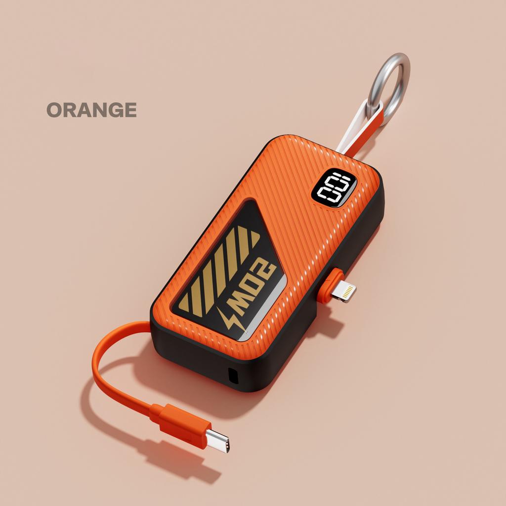 Портативный внешний аккумулятор 5000 мАч, капсульный внешний аккумулятор, быстрая зарядка, большая емкость, компактное и портативное зарядное устройство