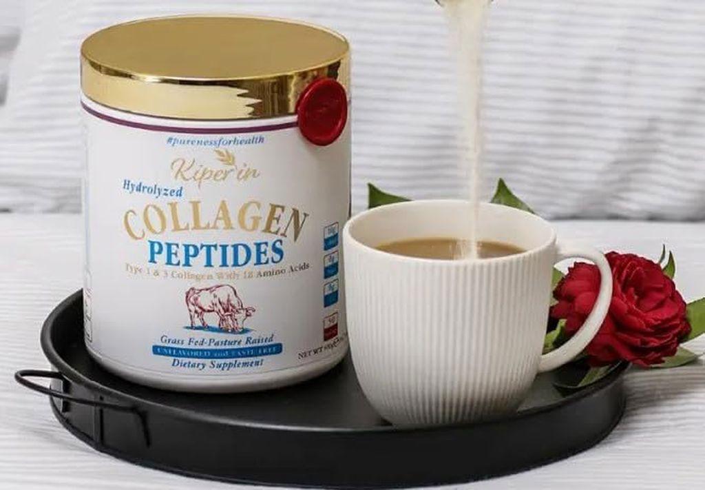 Kiperin Collagen 100% чистый и натуральный высокобиоактивный и биополезный коллаген, диетическая добавка (500г) - 50 дней