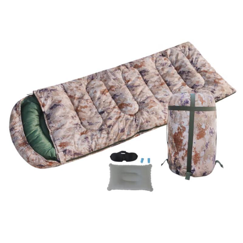 Adult Camouflage Envelope Sleeping Bag