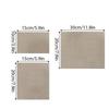 6Pcs/set Shining Rainbow Glitter Baking Cloth Heat Resistant Ironing Sheets  Handmade Hobby