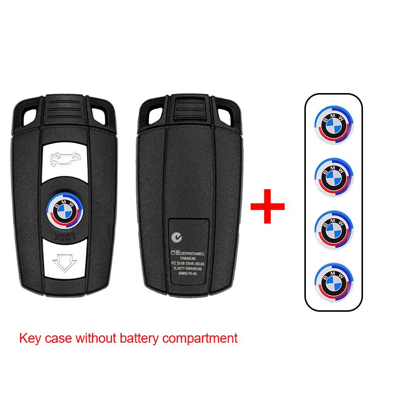 DKHN5 3 Buttons Replacement Remote Car Key Shell Case Cover Fob For BMW E61 E90 E60 E91 E92 E93 E87 Series 3 5 X3 X5 Smart Key Housing