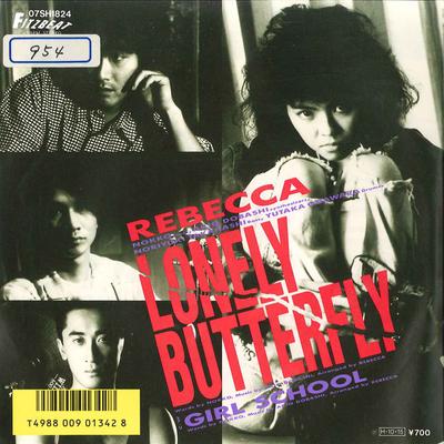 7-дюймовая пластинка REBECCA - Lonely Butterfly / Girl SCHOOL 07SH1824 FITZ BEAT 1986 Япония Японская поп/рок-музыка б/у
