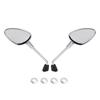 Left & Right Rearview Mirror Chrome For Vespa Sprint 50 125 150 2014-2022