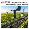 Wind Speed and Direction Sensor RS485 Modbus Weather Station Anemometer Outdoor 360 Degree Wind Vane Sensor
