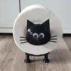 3 PCS Plastic Roll Paper Holder Cat Shape Toilet Tissue Rack Trendy Toilet Paper Rack  Bathroom