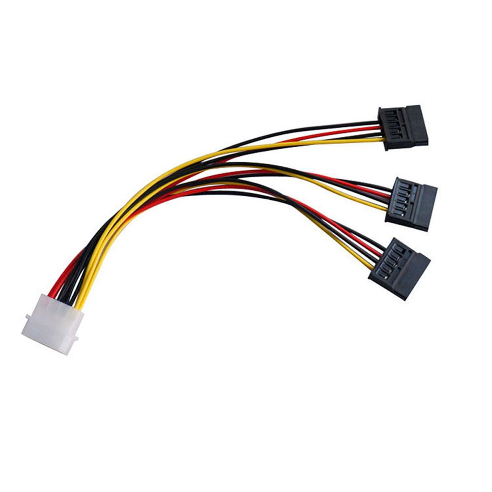 Connectors SATA ATA 4 Pin IDE Molex Extension Adapter Cable Adapter Extension Cable Power Splitter