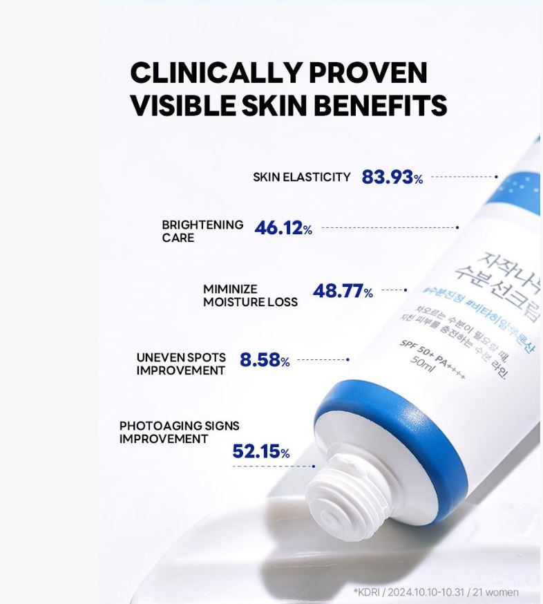 ROUND LAB Увлажняющий солнцезащитный крем с березовым соком 40 мл, тройной набор