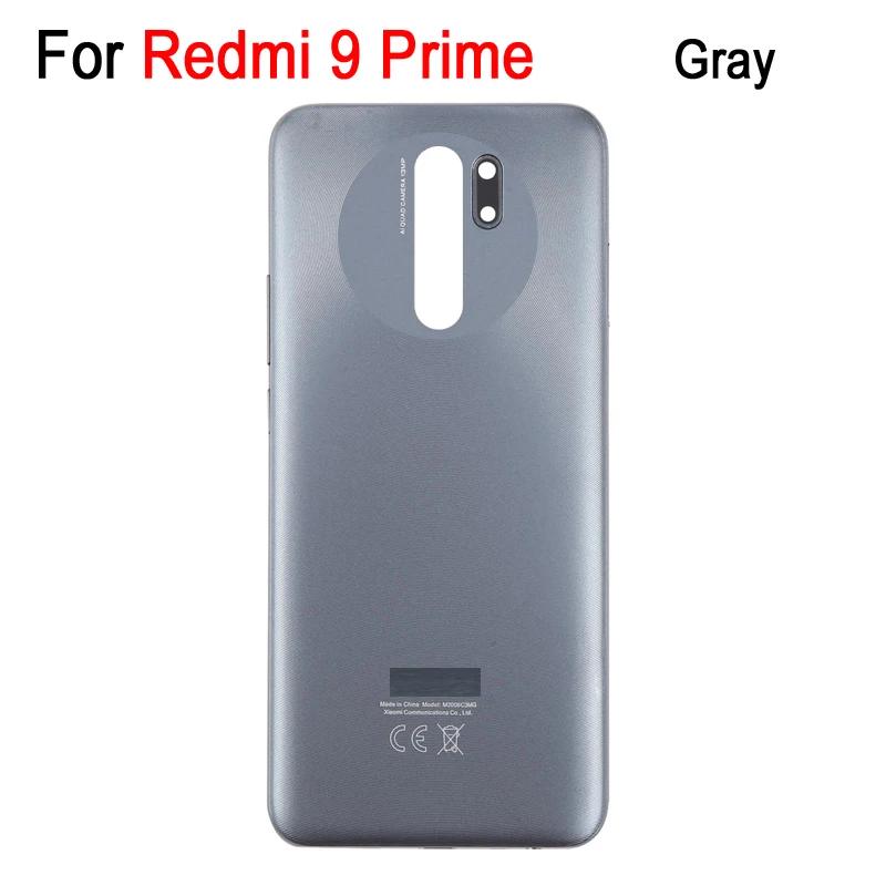 Запасные части OEM Пластиковая задняя крышка аккумулятора для телефона Xiaomi Redmi 9 / Redmi 9 Prime Задняя крышка Ремонт Запасная часть