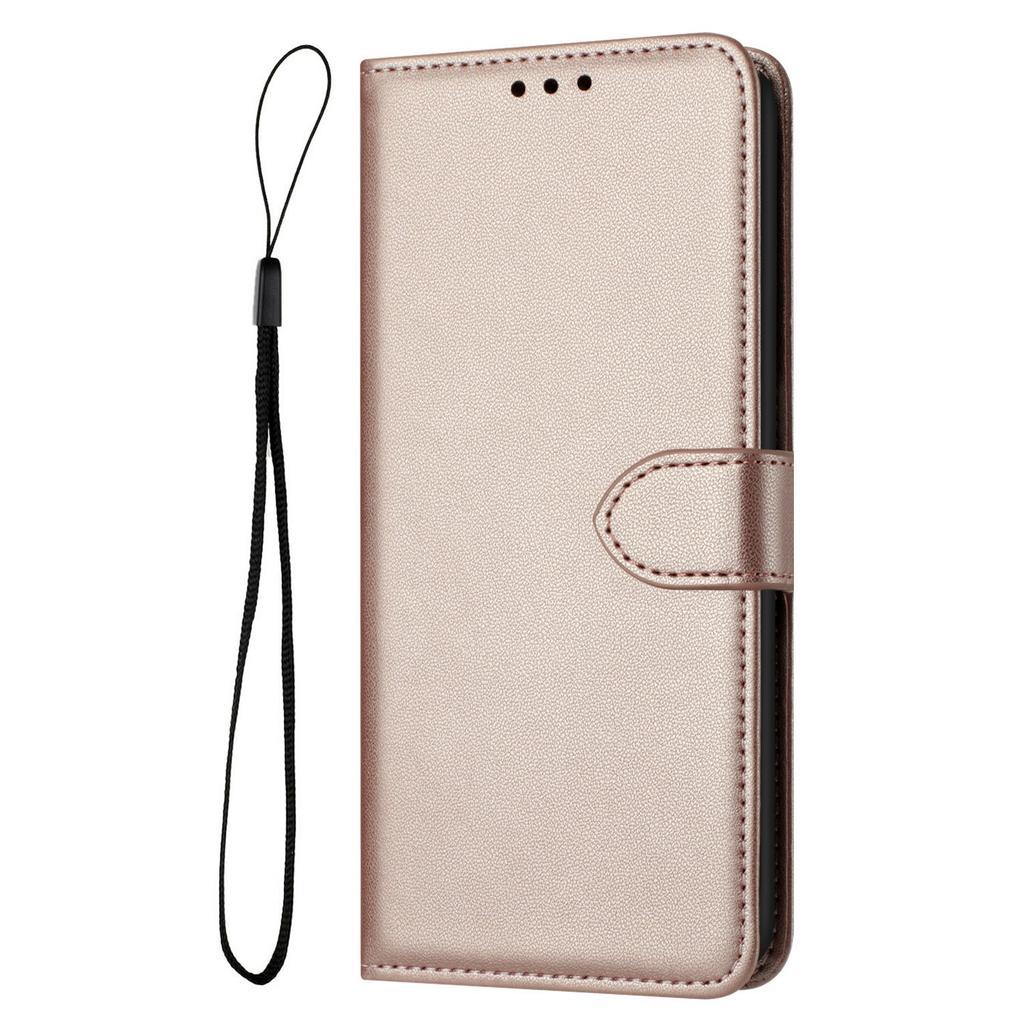 Leather Case for Xiaomi Redmi 15C 4G (EU) (173mm)/15C 5G (EU) (173mm)/Poco C85 4G (173mm) Stand Wallet Phone Cover with Strap