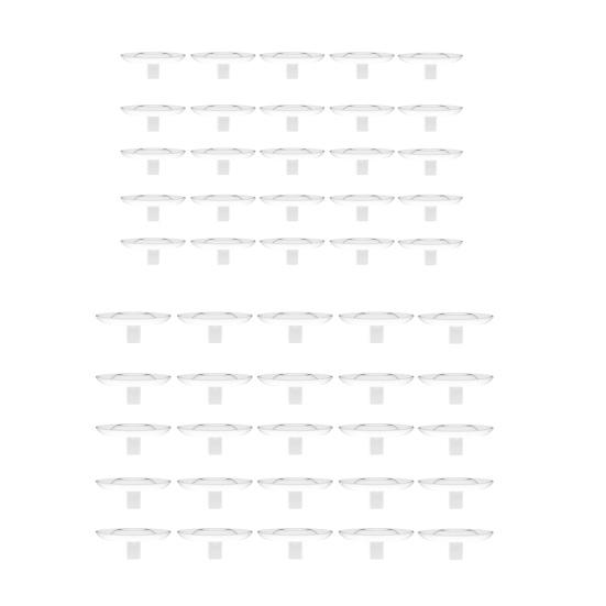 Плавающий держатель для цветочной композиции Прозрачная плавающая ваза для цветов Держатель для стеблей Плавающая мини-ваза для мисок Аквариумов Центральный элемент для обеденного стола