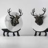 1/2Pcs Deer Toilet Paper Holder Tissue Rack Easy To Install Decorative Toilet Paper Roll Dispenser Kitchen Decorations
