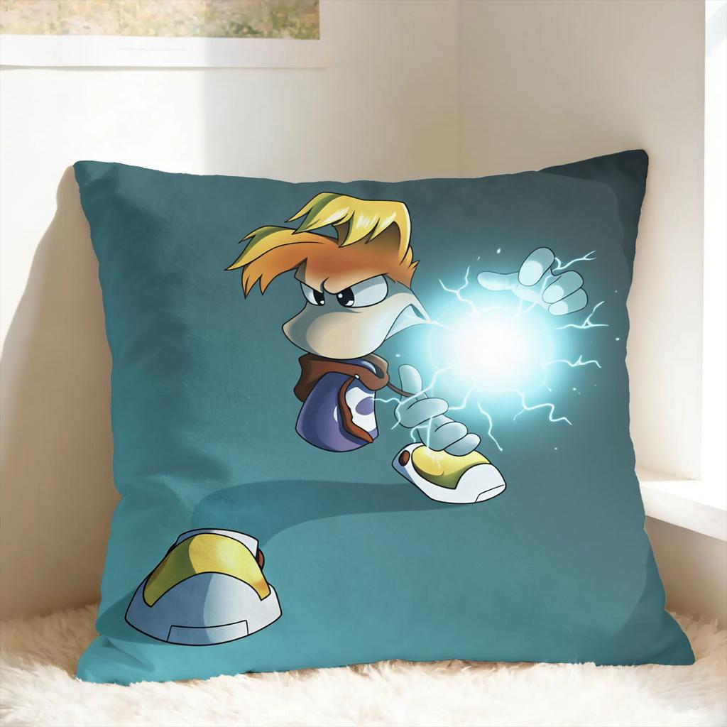 Flying fist attack Raymans Pillow Cover Comfy Cushion Cover Fashion Pillow Case For Sofa Bedroom Home Decor