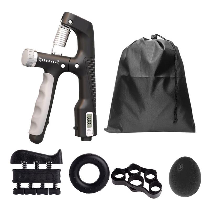 Adjustable Hand Grip Strengthener with Electronic Counter