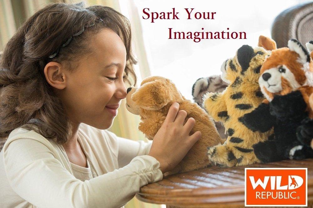 Wild Republic Cuddlekins Plush Toy, Manatee, Sea Creature, Soft Material, W22 X D32 X H10cm (22454)