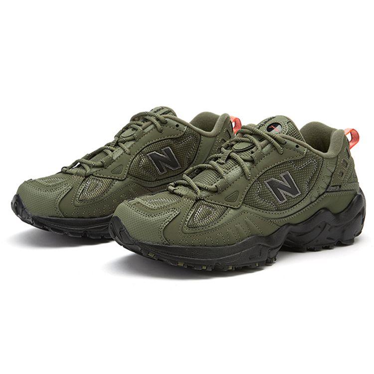 New Balance NB 703 Удобные амортизирующие нескользящие прочные дышащие низкие повседневные туфли мужские кроссовки армейско-зеленого цвета ML703NCA