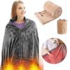 Winter USB Electric Heated Blanket Wearable USB Heating Shawl Portable Body Warmer Blanket for Home Office Sofa Shawl