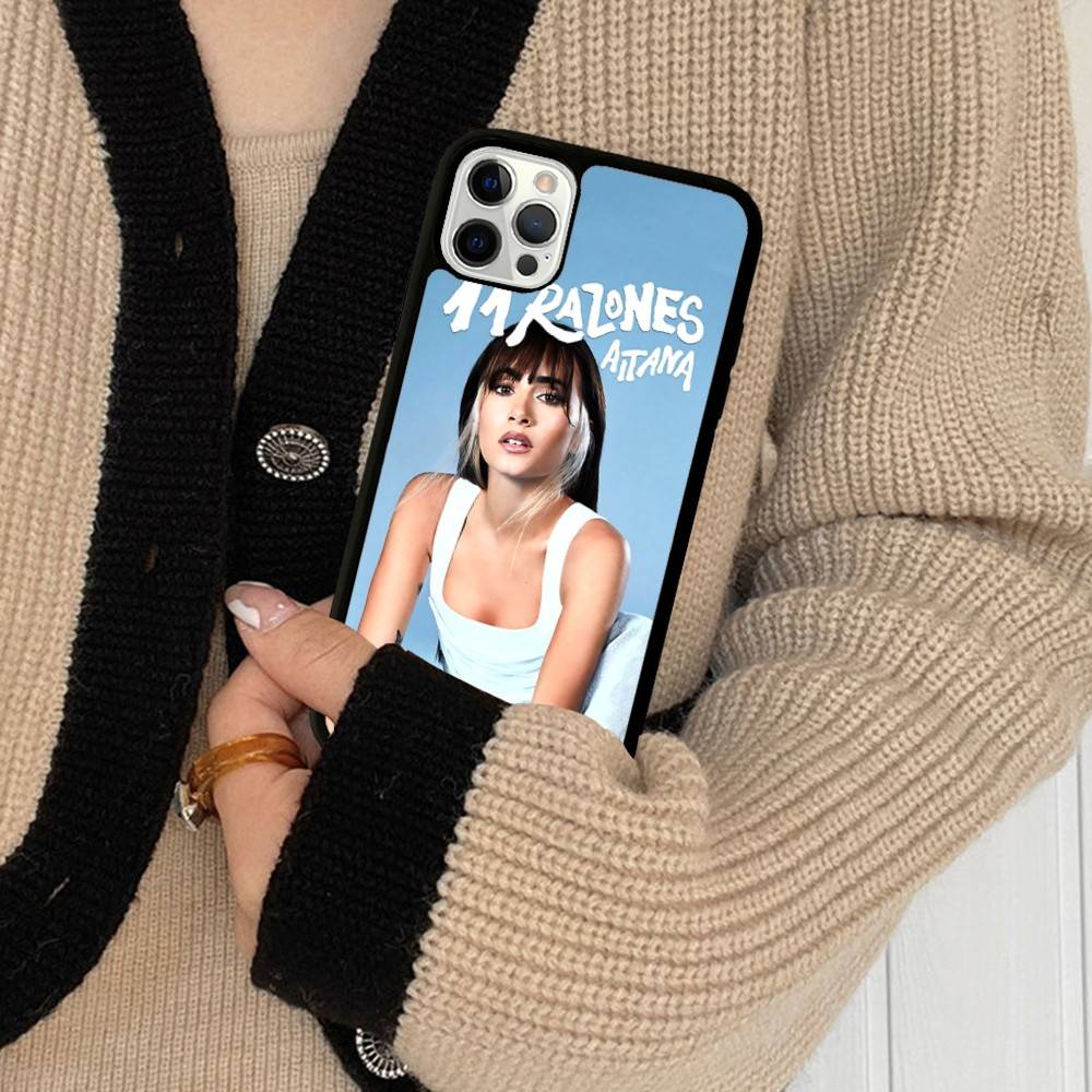Singer A-Aitana Ocana PC+TPU Phone Case For IPhone 17 16 15 14 PRO MAX 11 12 13 PLUS MINI Cover