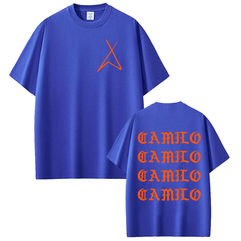 Singer Camilo Tour 2025 New Album Merch T Shirt Unisex Women Vintage Aesthetic T Shirts Hip Hop Gothic Short Sleeve Tees Streetwear
