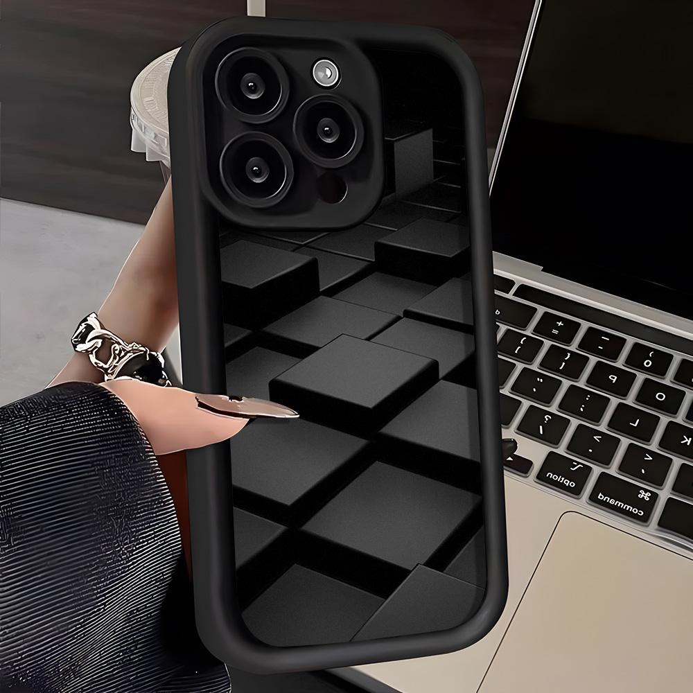 Чехол для телефона iPhone 11 13 12 14 15 16 Pro Max 7 8 Plus XR XS Max Samsung A55 S24 S23 A02S Redmi 9 13C 9A 10 A3 OPPO A15S A16 A17 A18 A38 A53 A54 A31