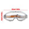 Safety Glasses Eye Protection Against UV Anti shock Working Protective Goggles (Grey)