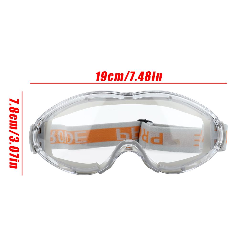 Safety Glasses Eye Protection Against UV Anti shock Working Protective Goggles (Grey)