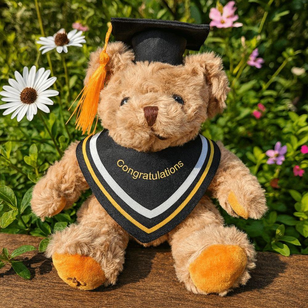 Cute Doctor Bear Doll Graduation Season Bear Animal Doll Surprise Gift Bear Plush Toy Home Decor