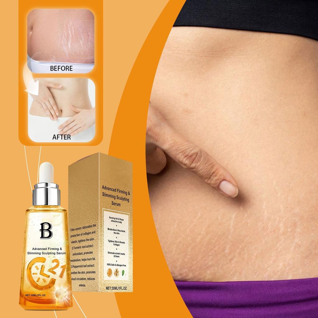 Укрепляющая и увлажняющая сыворотка для тела, подходит для массажа тела 30 мл