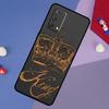 Чехол-корона Король Королева Для Oppo A78 A18 A38 A74 A94 A54 A58 A98 A80 A60 A40 A96 A76 A16 A15 A17 A57 A5 A6 Pro