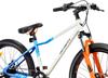 Rower Górski 26 Cali Mtb Shimano 7 Biegów Amortyzator Tarczowe Stopka Verdant Calix Biały Niebieski Pomarańczowy