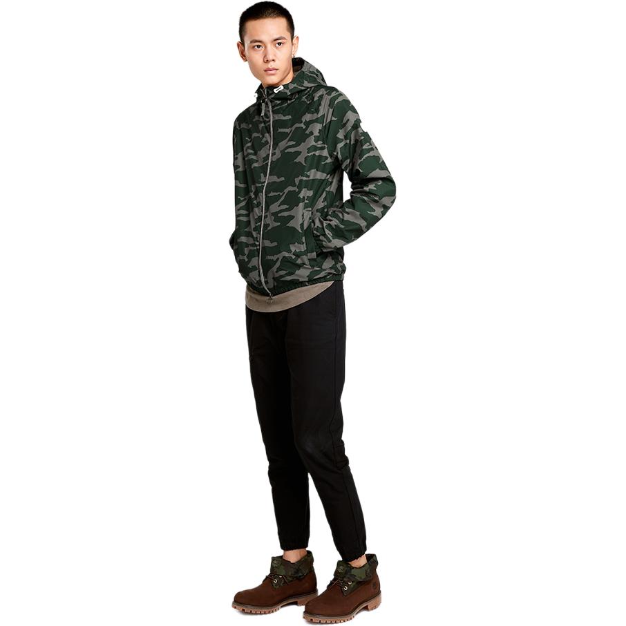 Timberland Уличная короткая повседневная куртка с капюшоном Мужские куртки камуфляж A1LRG-N27