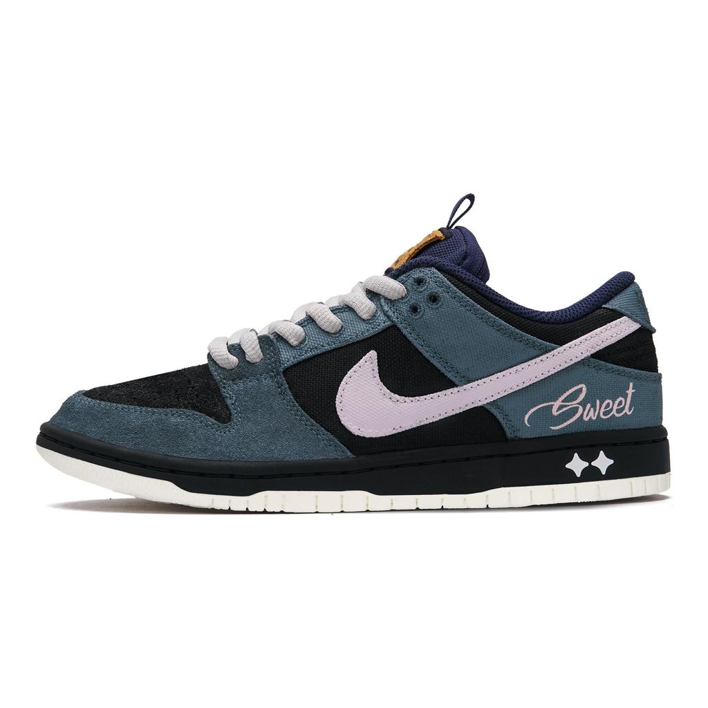 Nike Dunk SB Paris Night Sky Нескользящие, Износостойкие, Легкие Низкие Кеды для Скейтбординга Унисекс Темно-синий DX6775-400(Команда62-)
